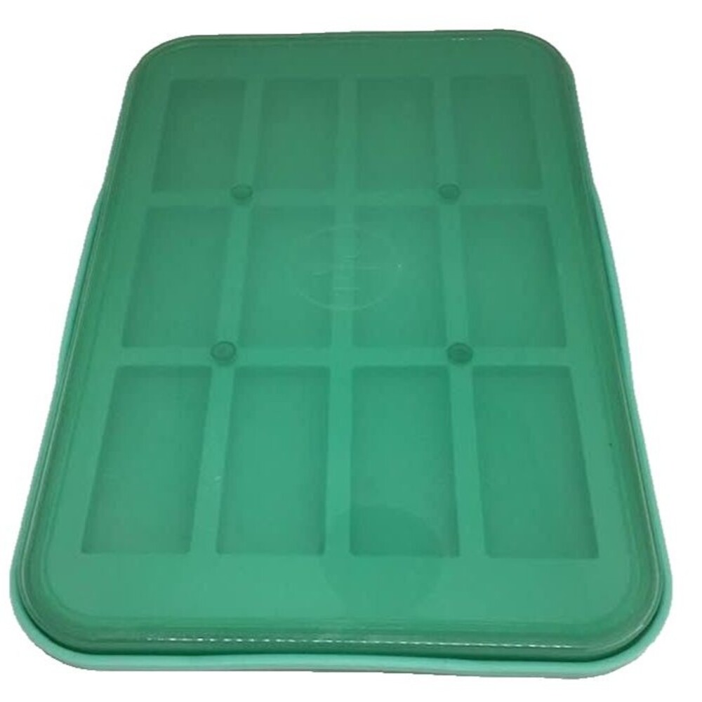 Pampered Chef Snack Bar Maker Silicone Granola Candy Cereal Teal Vintage